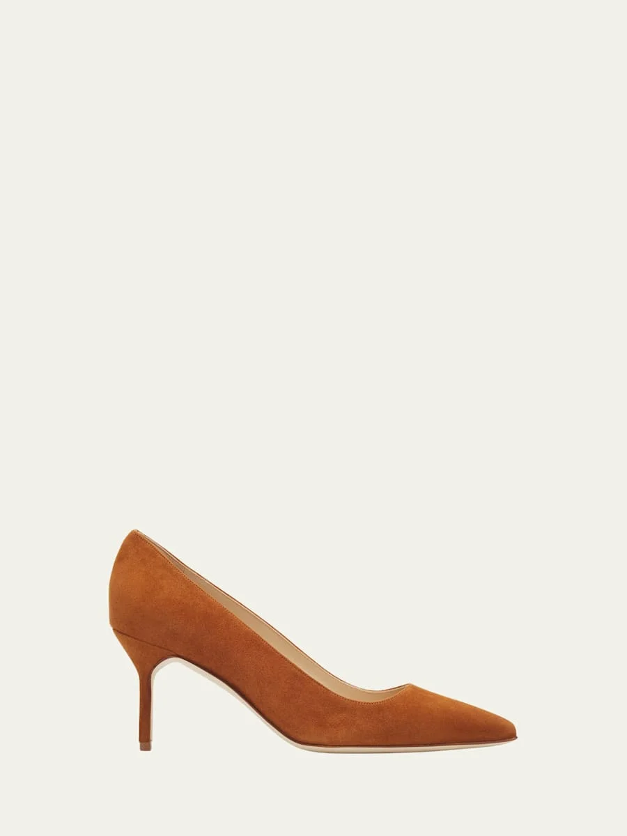 70mm BB Suede Pumps - 1
