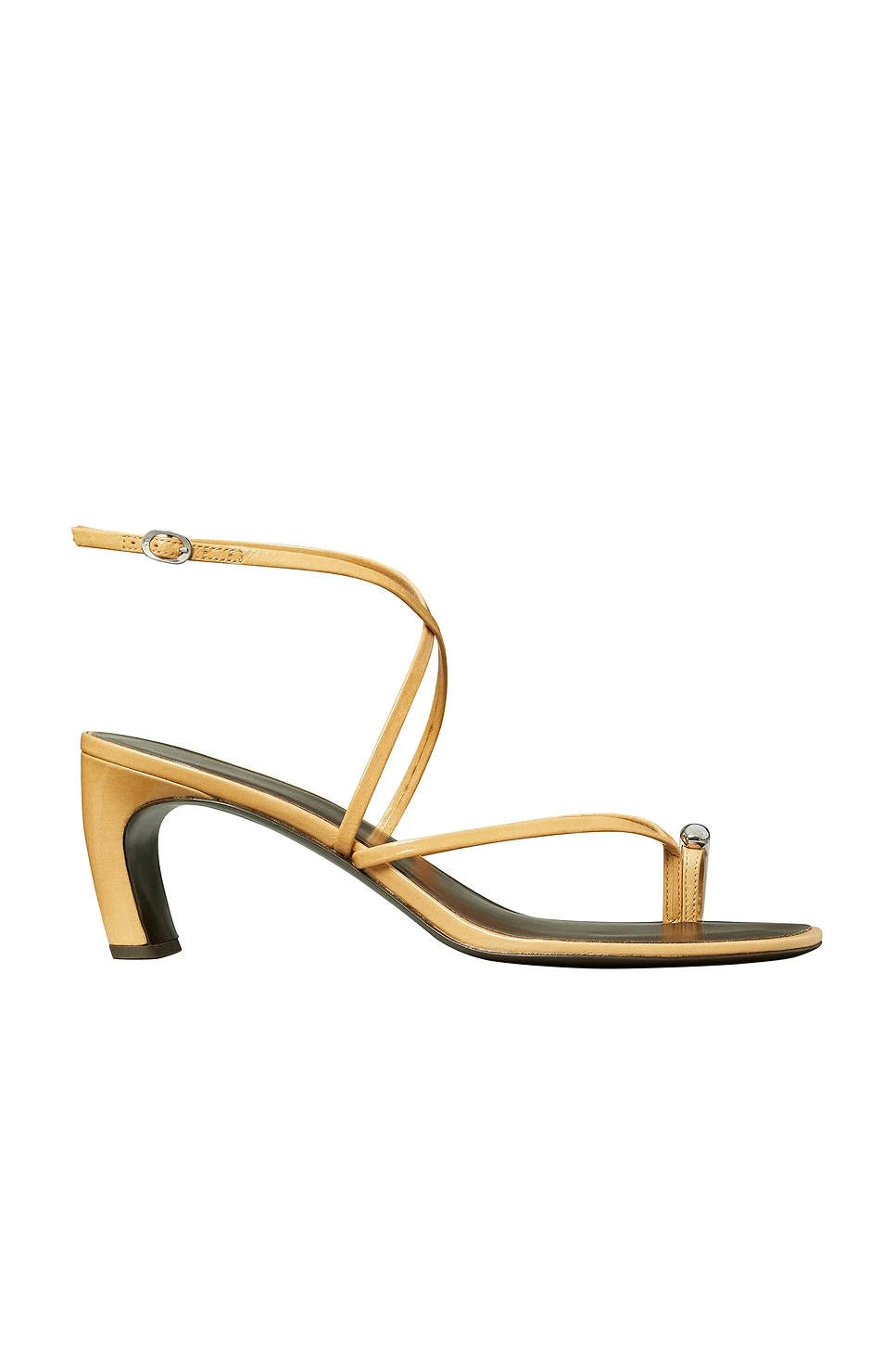 Pierced Strappy Heel Sandal - 1