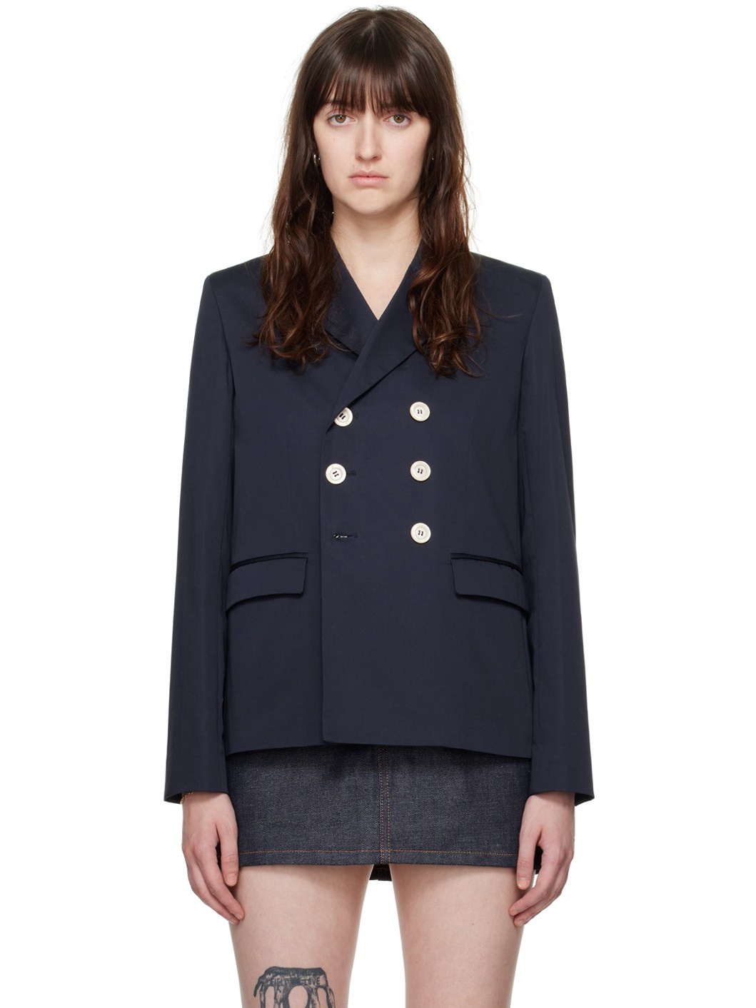 Navy Katie Holmes Edition Sally Blazer - 1