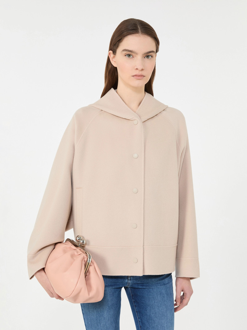 OLIATO Double-faced wool-blend coat - SAND 5