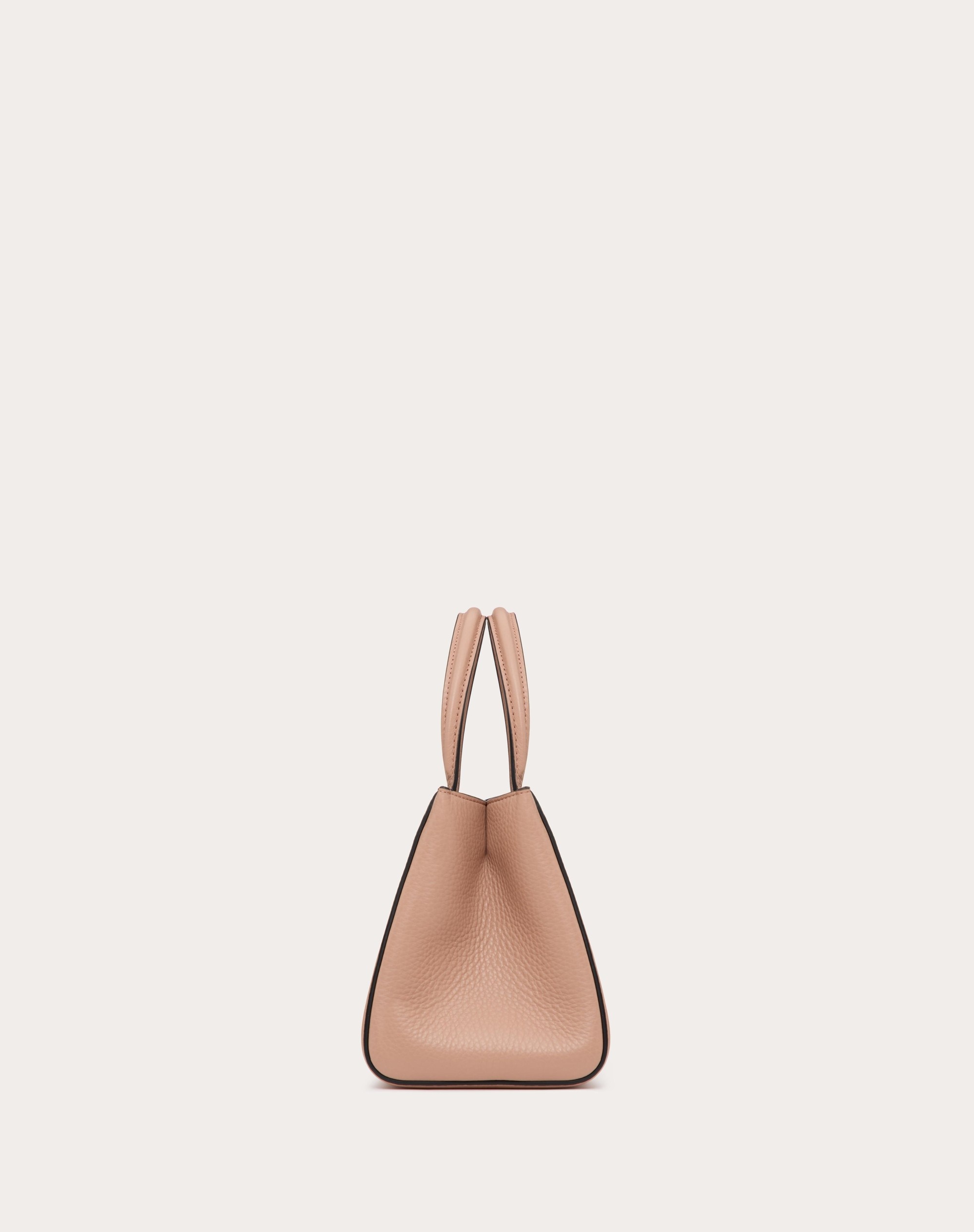 VALENTINO GARAVANI ALLTIME SMALL HANDBAG IN GRAINY CALFSKIN - 3