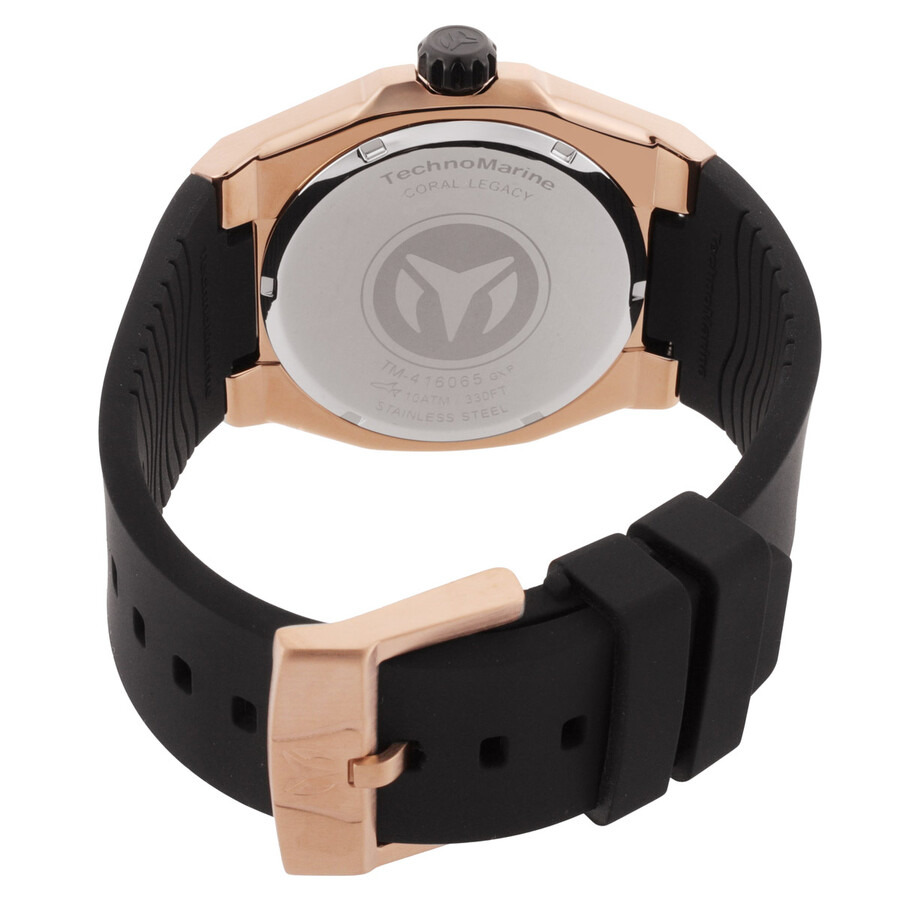 Technomarine - Technomarine Coral Quartz Rose Gold Dial Men's Watch TM-416065 - 3