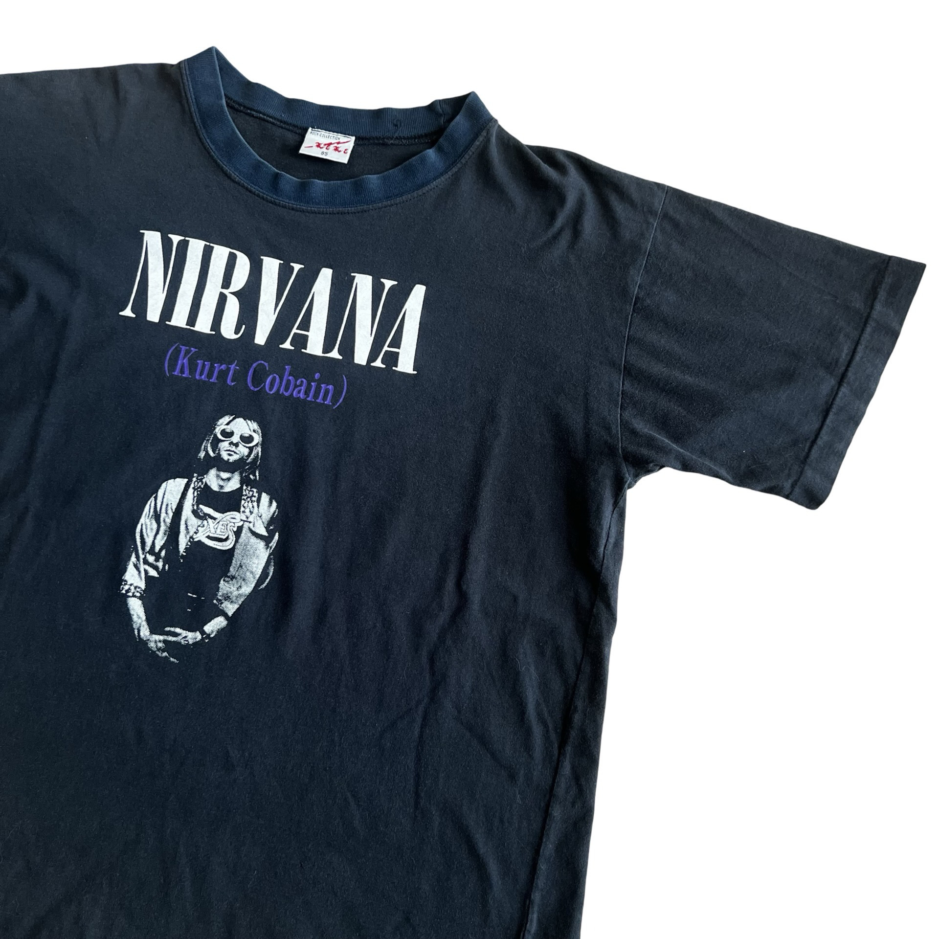 Final Blow - Vintage 90s Nirvana Kurt Cobain Bootleg T-Shirt SZ M/L - 5