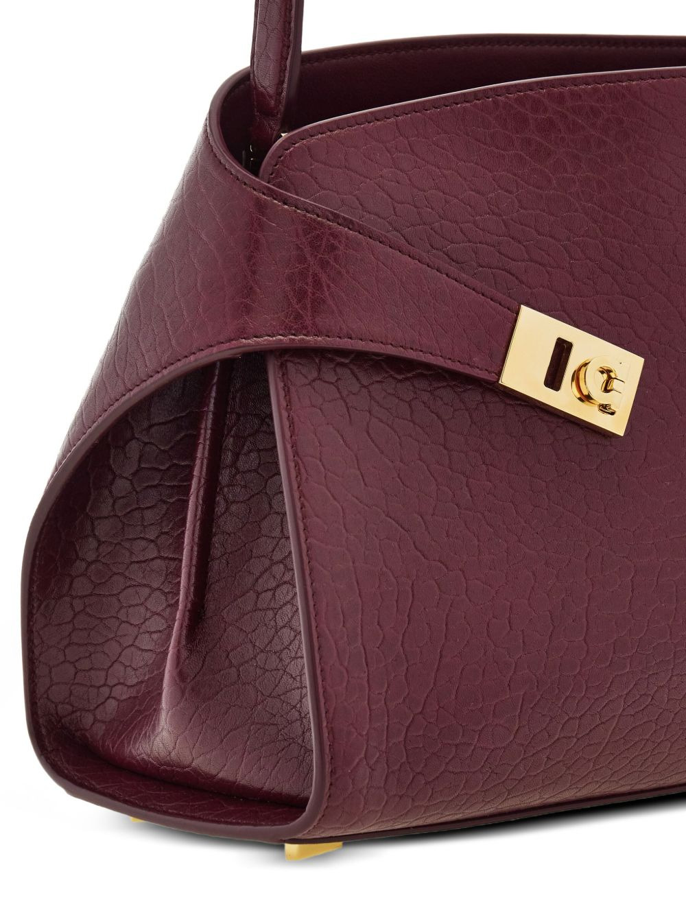 medium Hug leather shoulder bag - 4