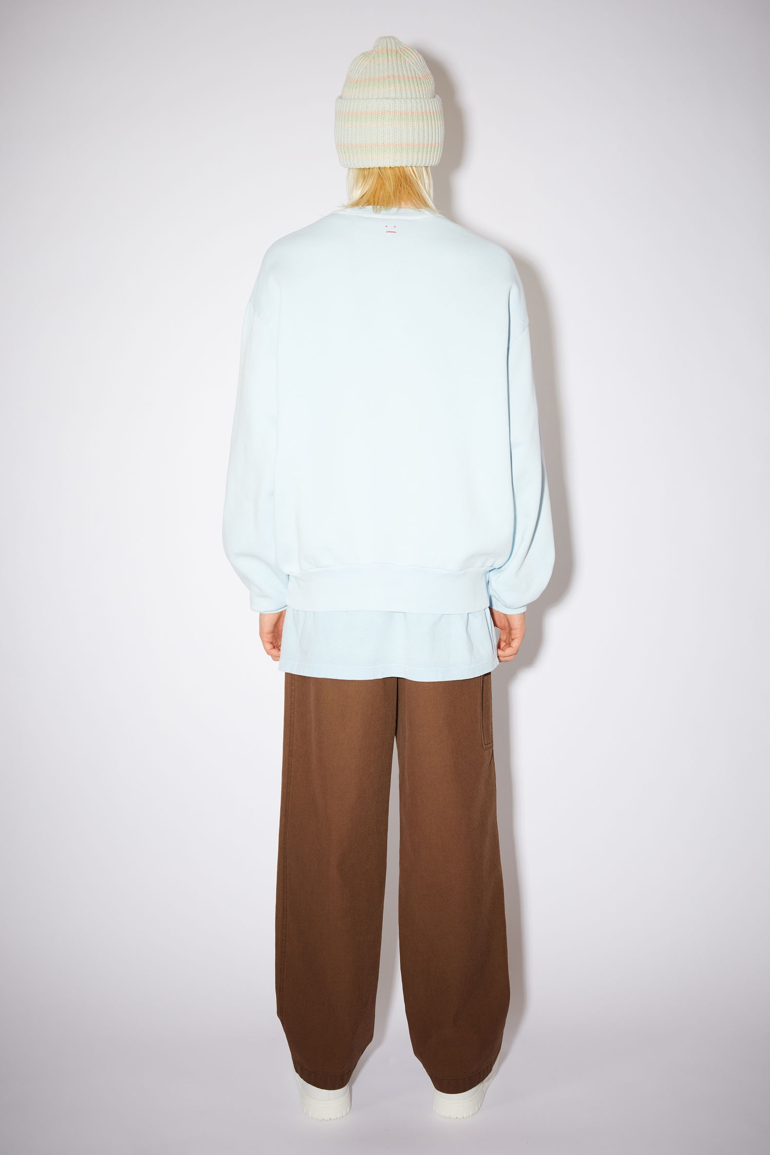 Oversized sweatshirt - Powder blue - 3