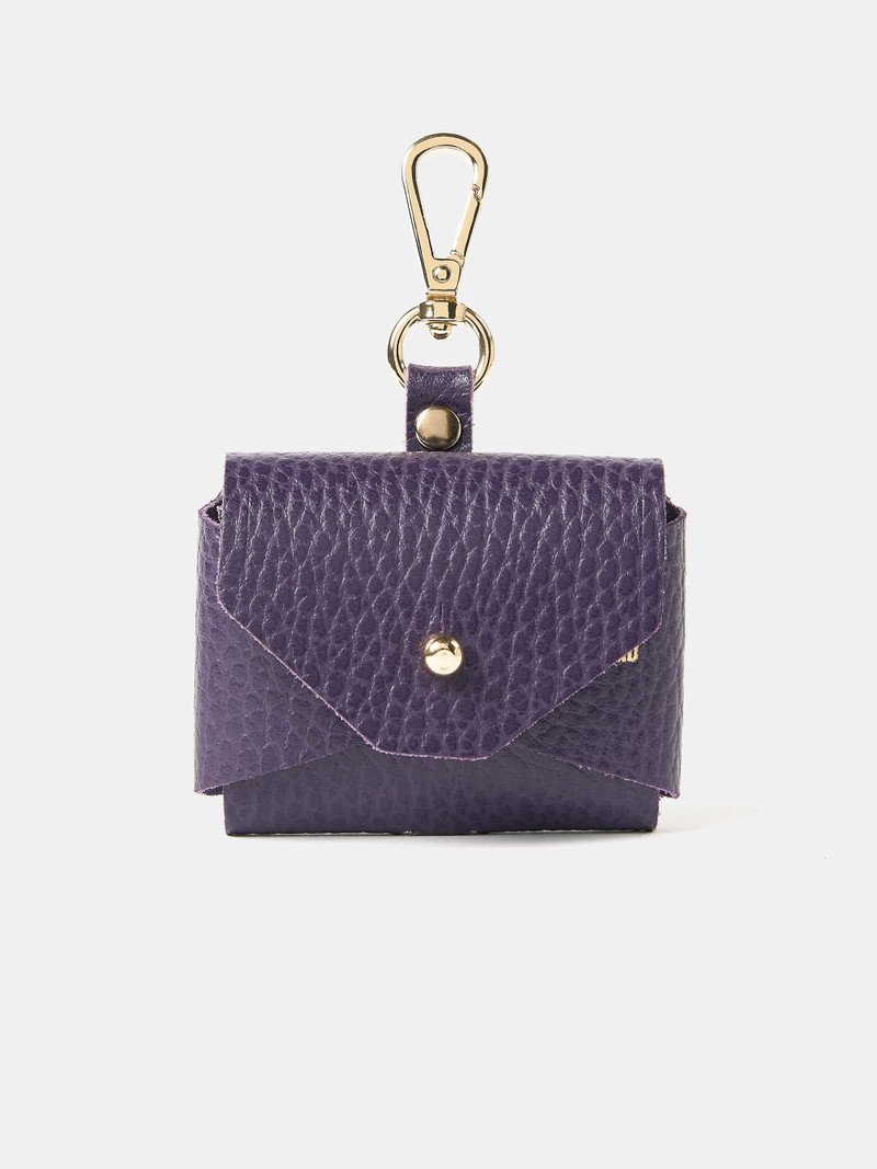 The AirPods Pro Case - Deep Purple Celtic Grain 1