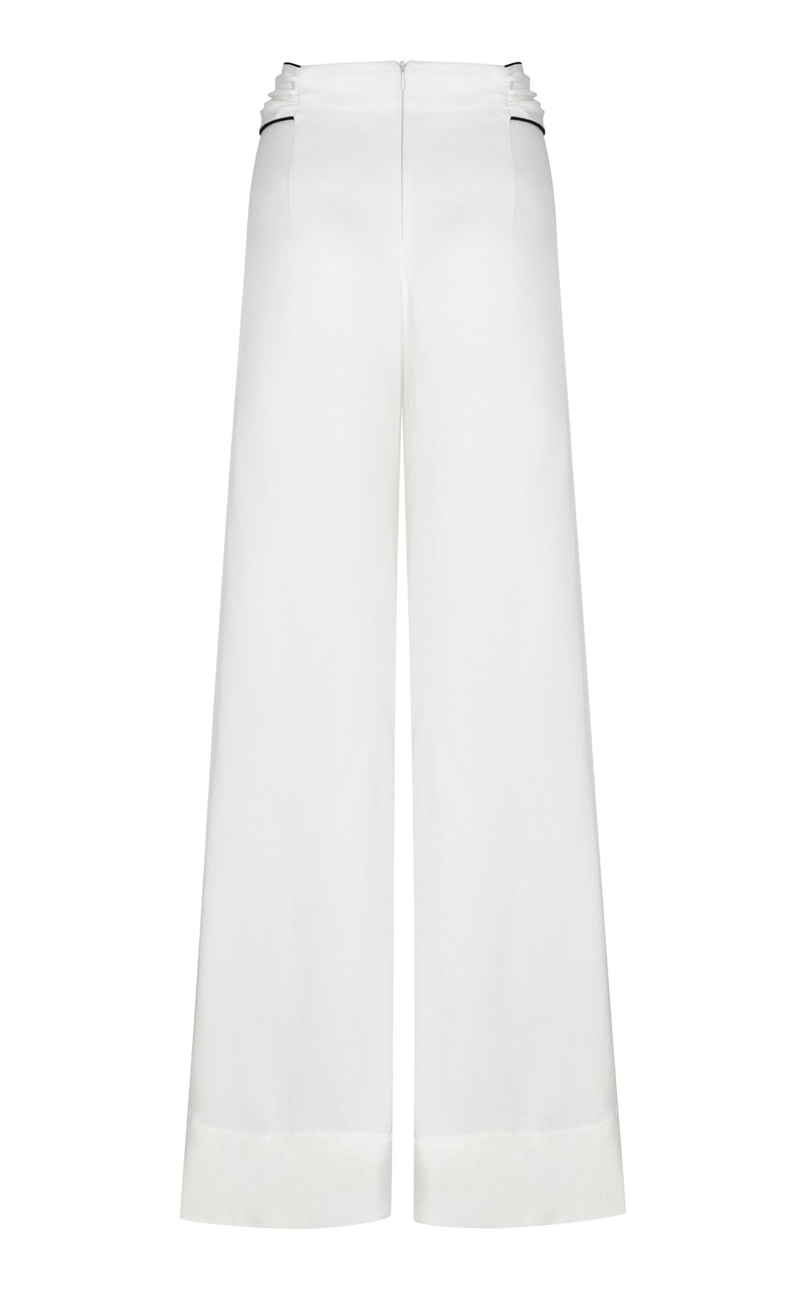 Muy Fluido Draped Pants white - 3