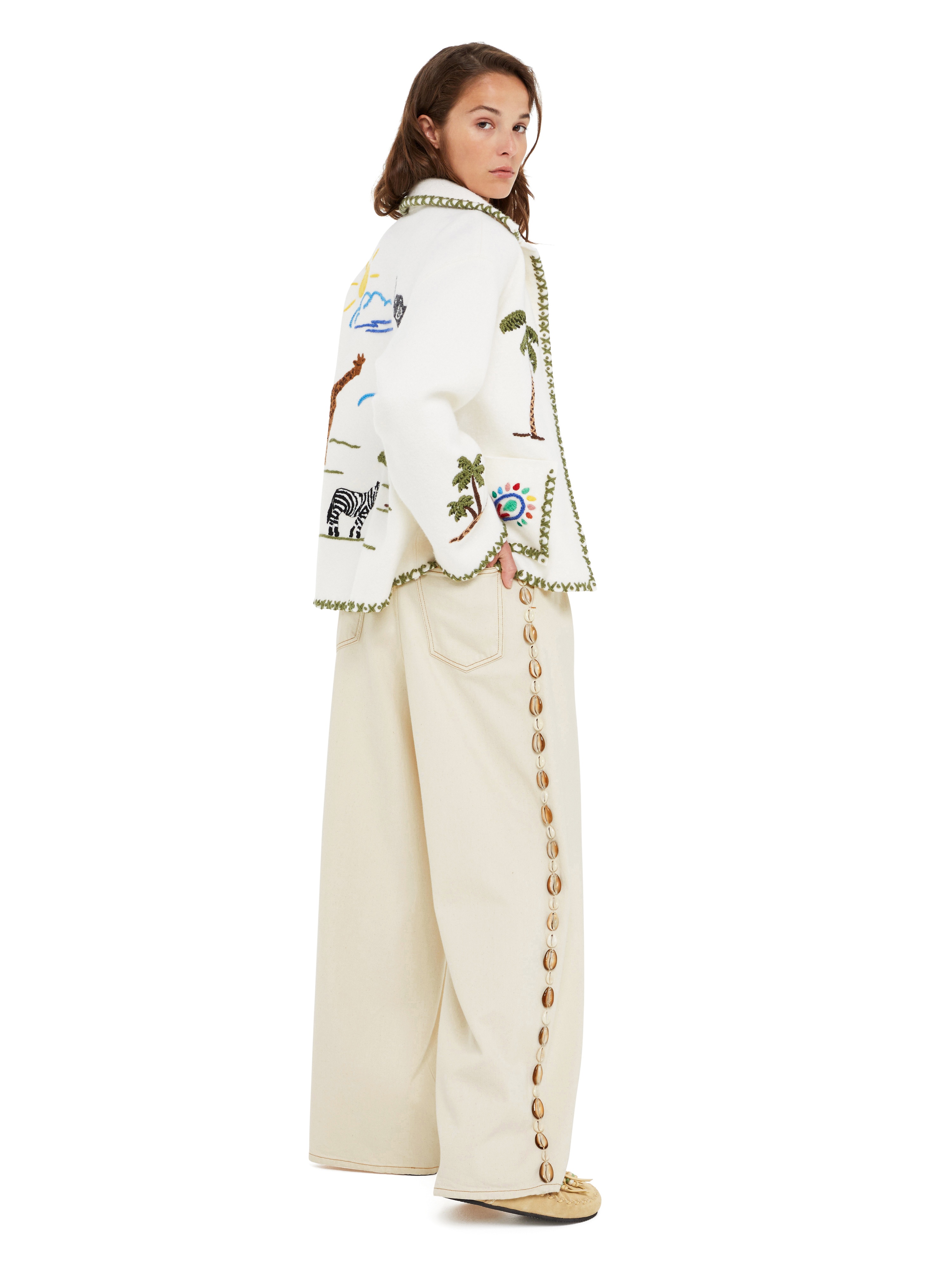 Ocean Dream Denim Pants - 2