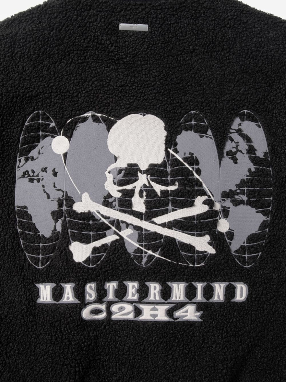 X C2H4 LOGO-PRINT TEXTURED JACKET - 3