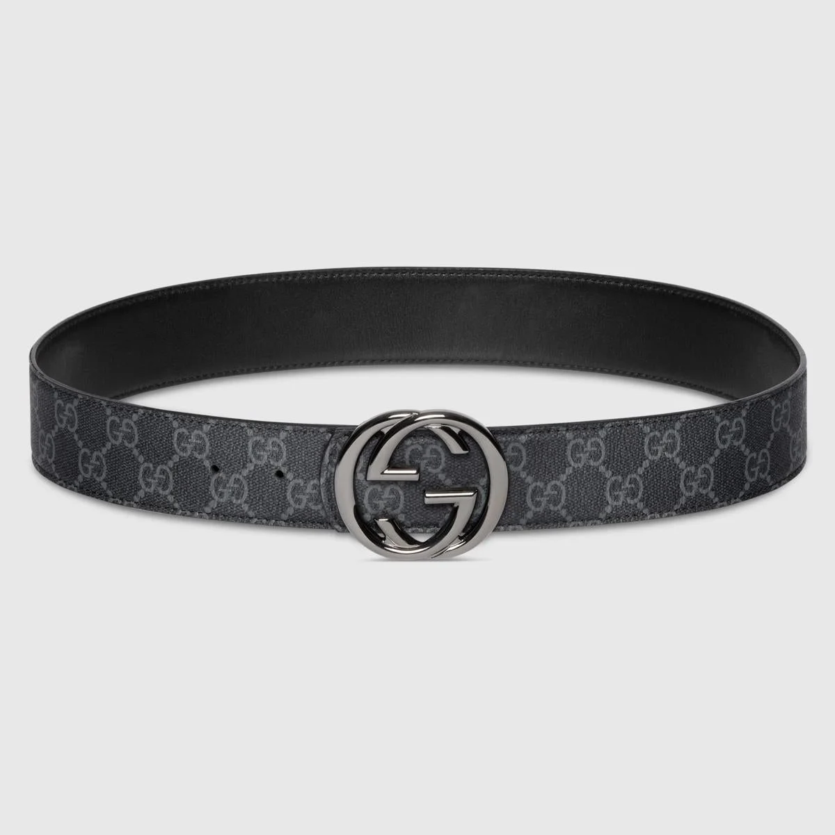 Gucci "Interlocking G" Reversible Belt - 1