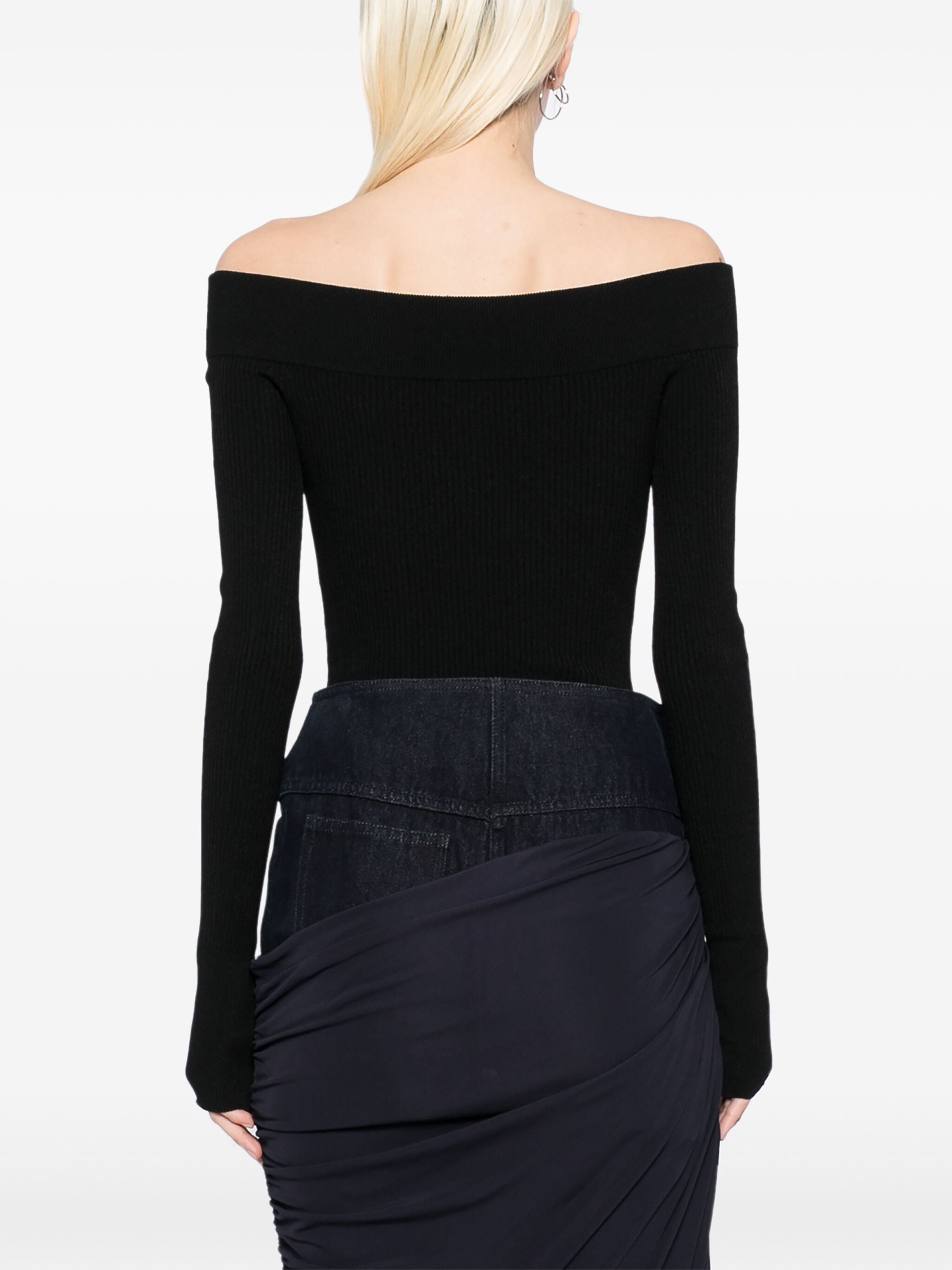 Off-should Body Sculpting Top - 3