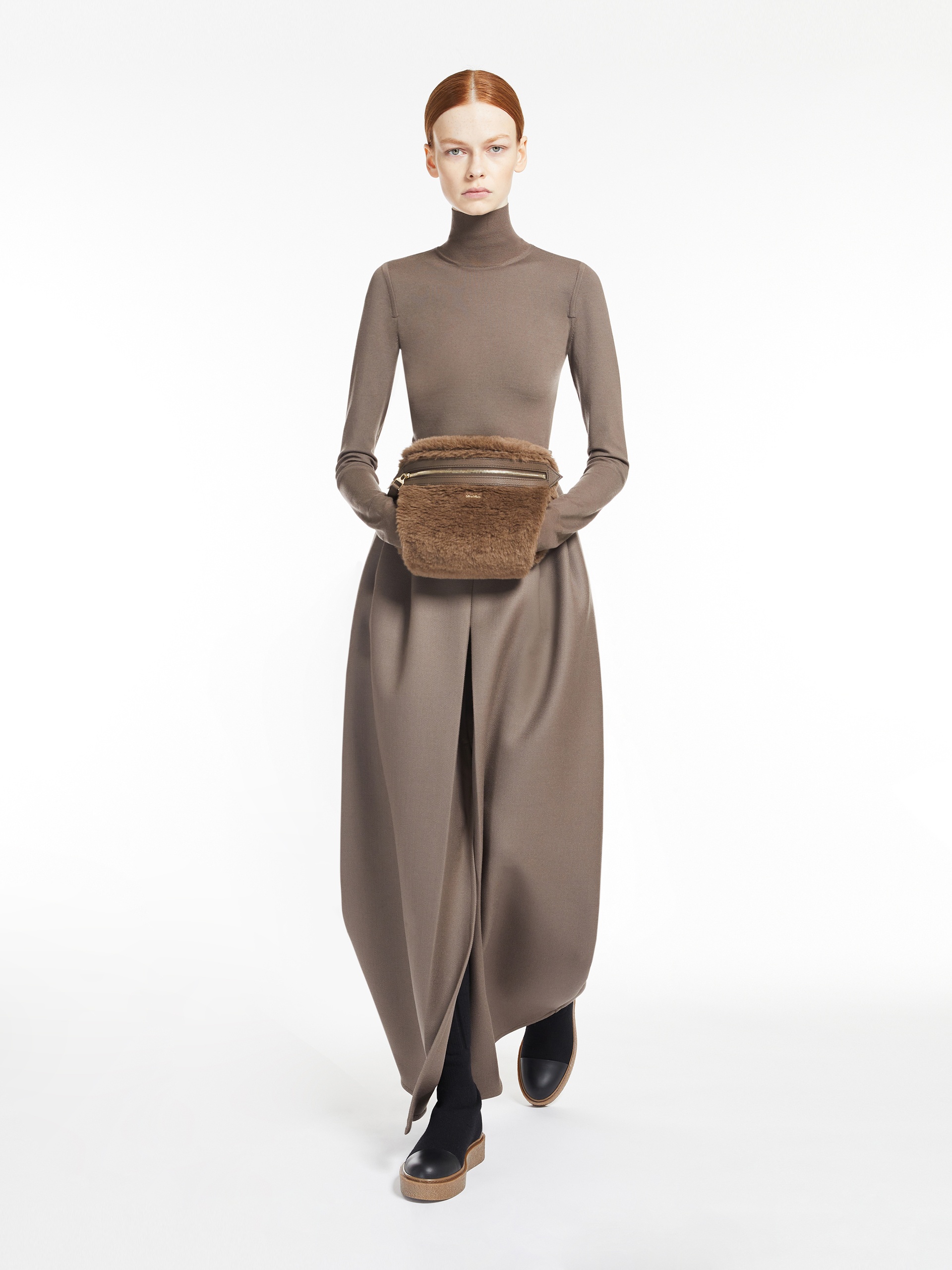 スカート MAX MARA WOOL LONG SKIRT Max Mara FARSA Wool skirt | REVERSIBLE