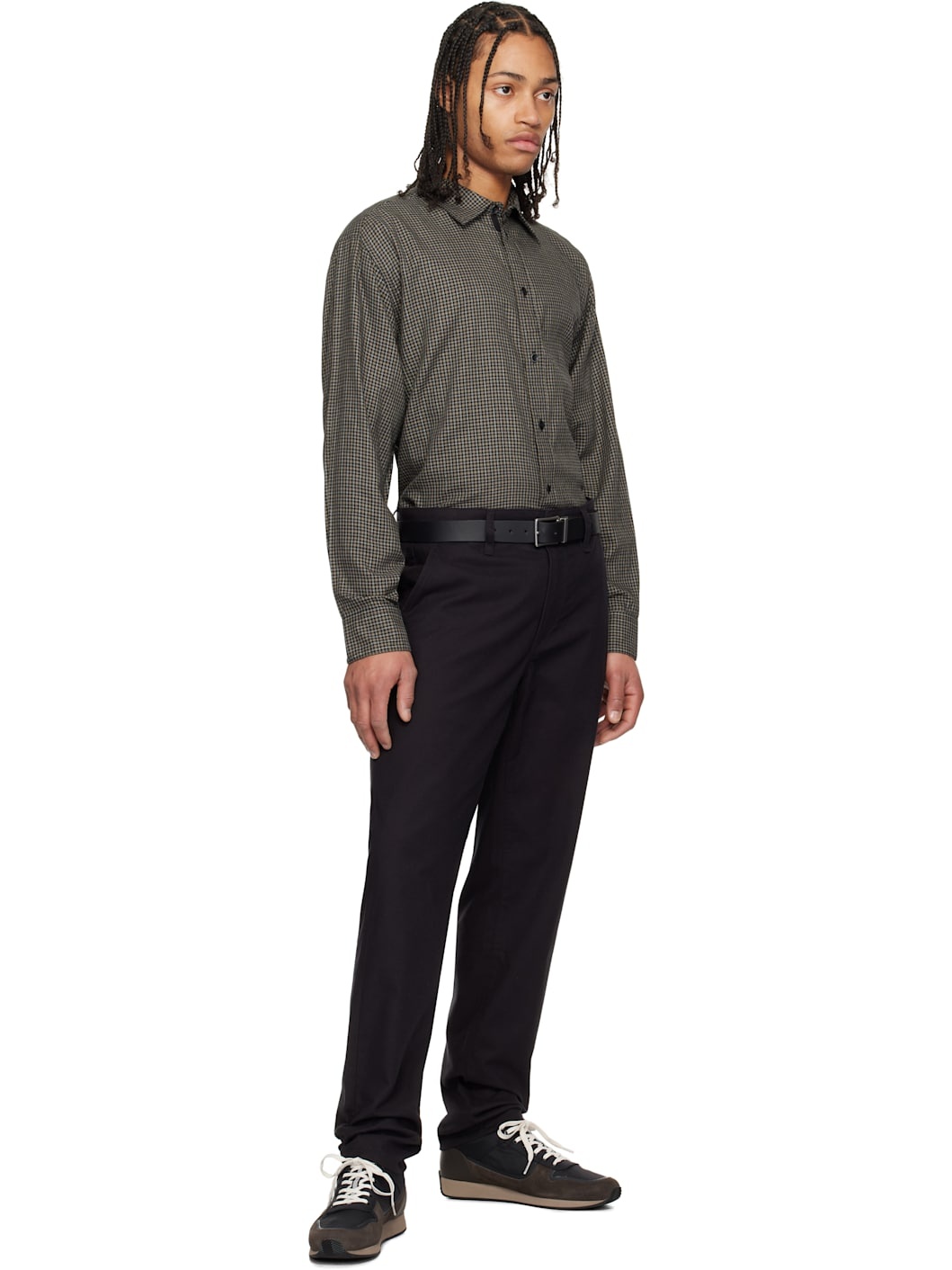 Black & Brown Carter Reversible Belt - 3