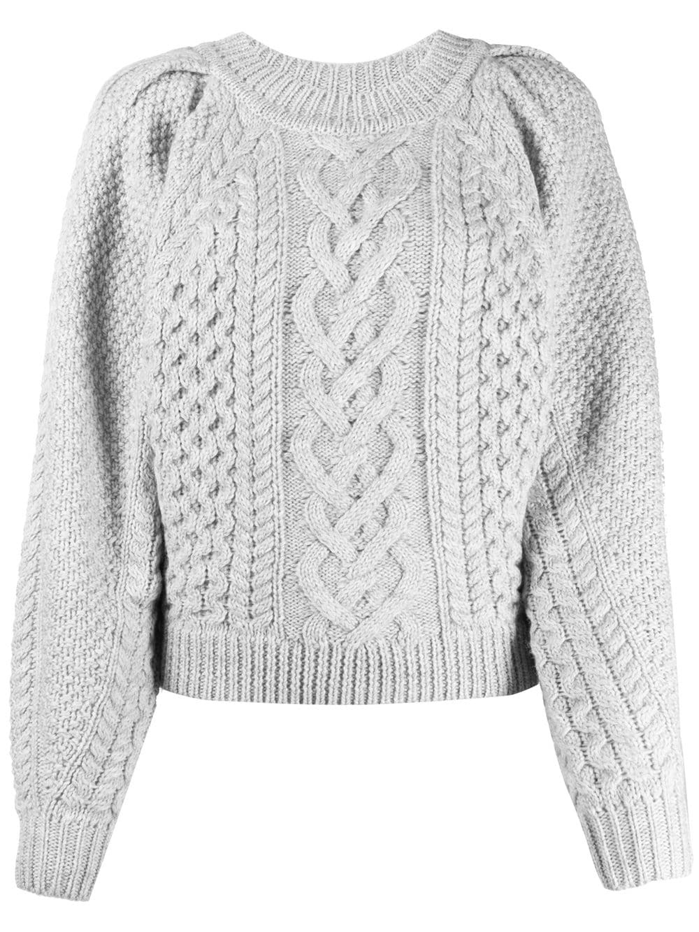 cable-knit jumper - 1