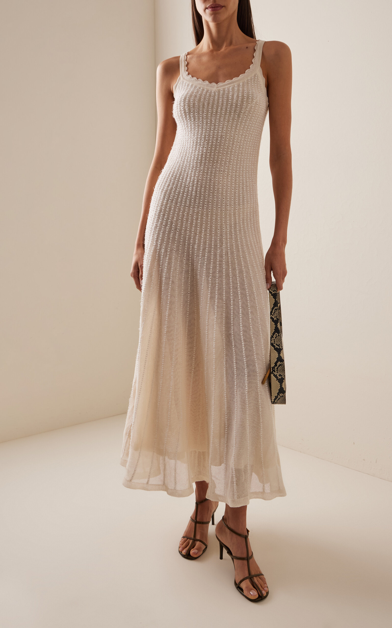 Thora Knit Maxi Dress neutral - 5