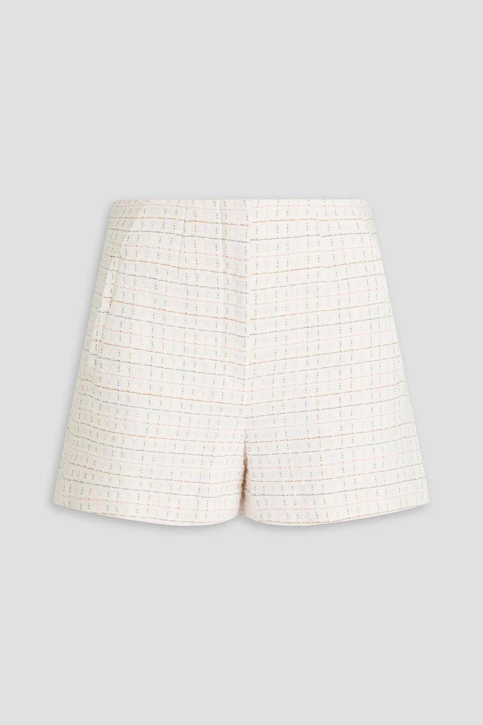 Jazmin cotton-tweed shorts - 1