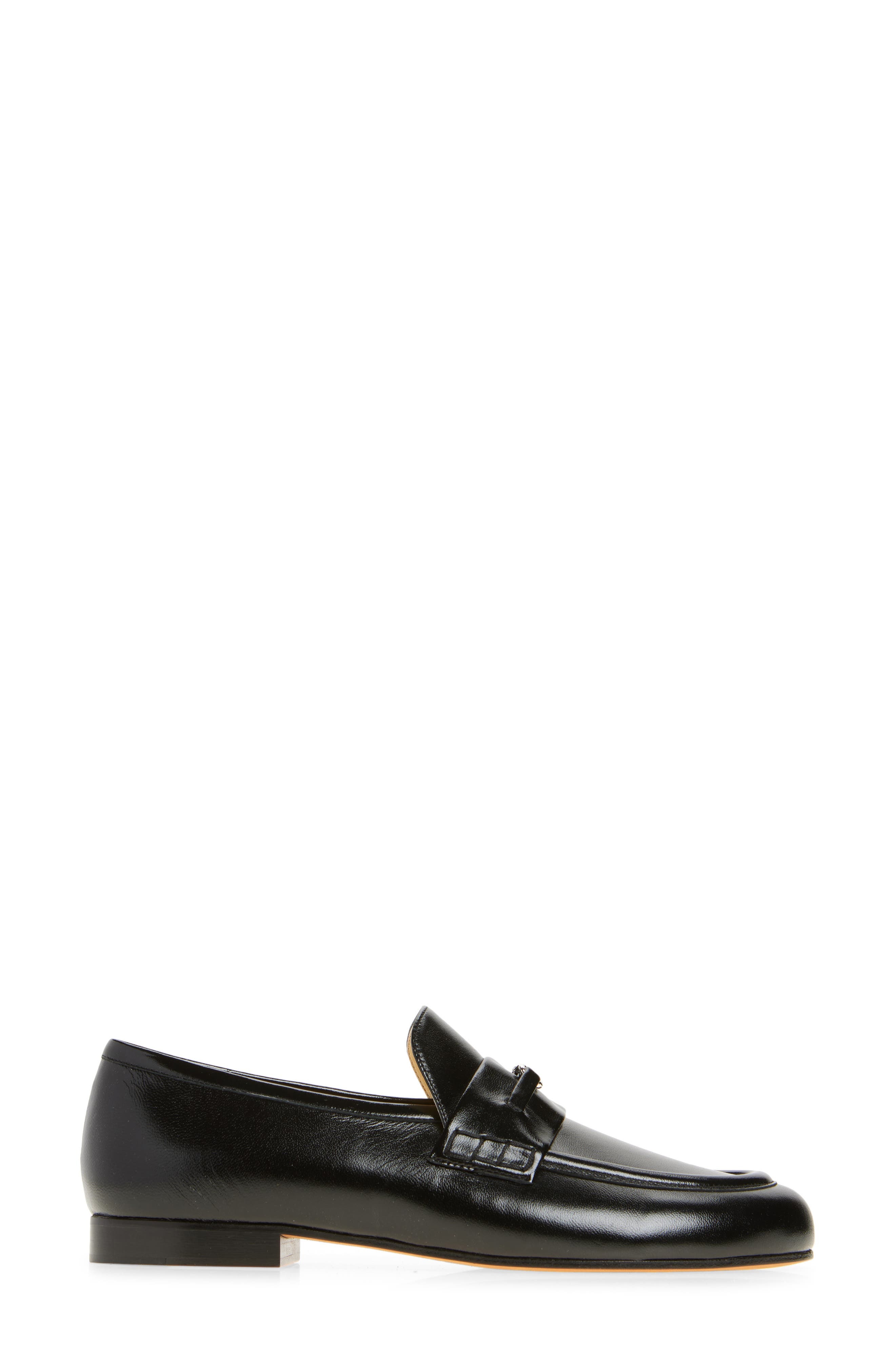 Proenza Schouler Mini Monogram Loafer in Black at Nordstrom - 3