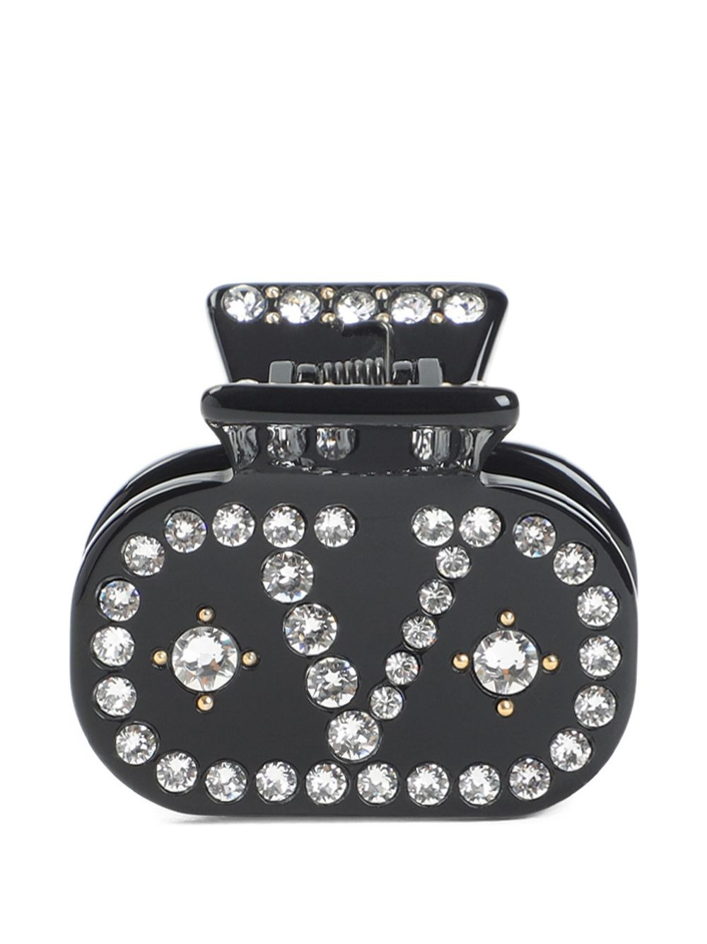 embellished-logo hair clip - 4