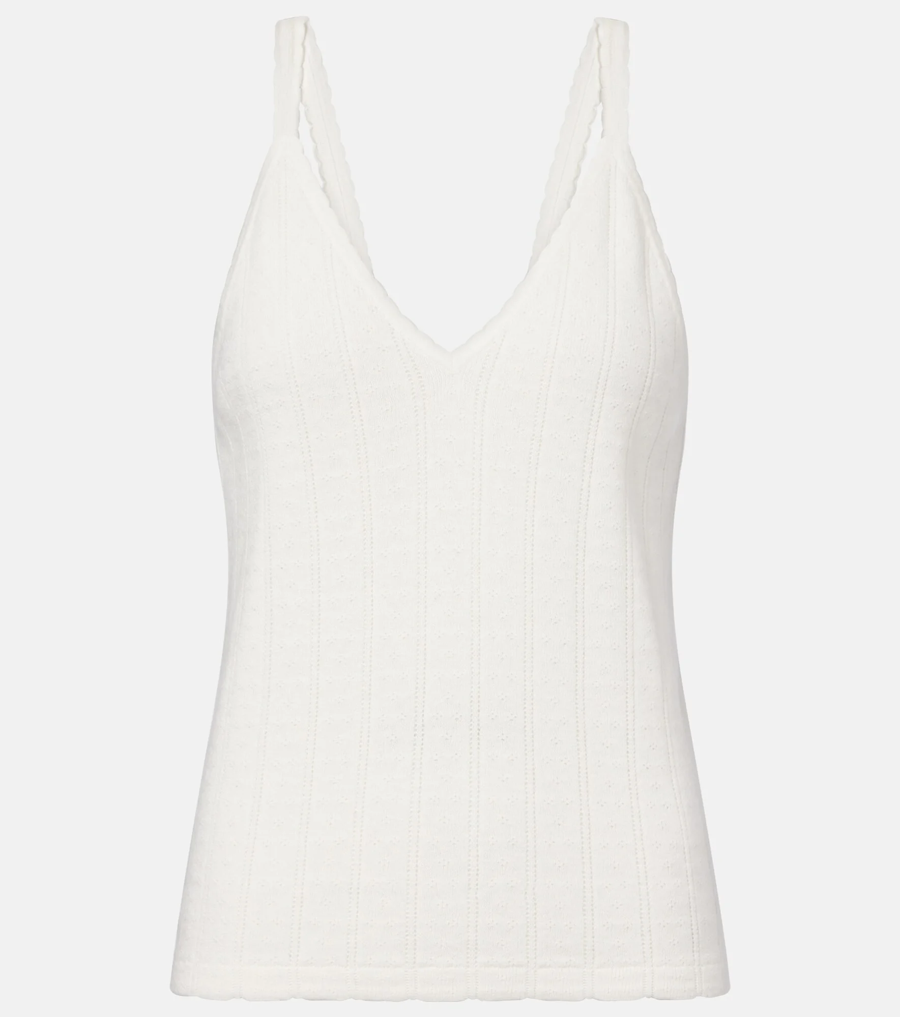 Suni cotton and cashmere tank top - 1