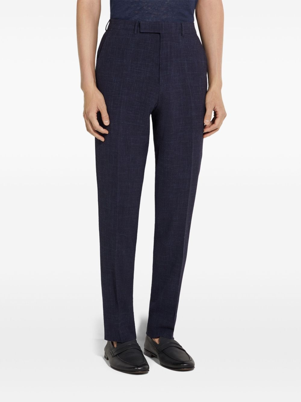 Trofeo seersucker trousers - 3