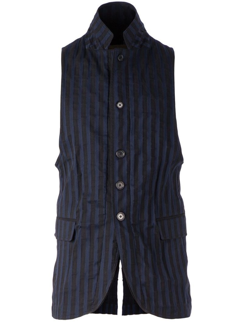 striped waistcoat - 1