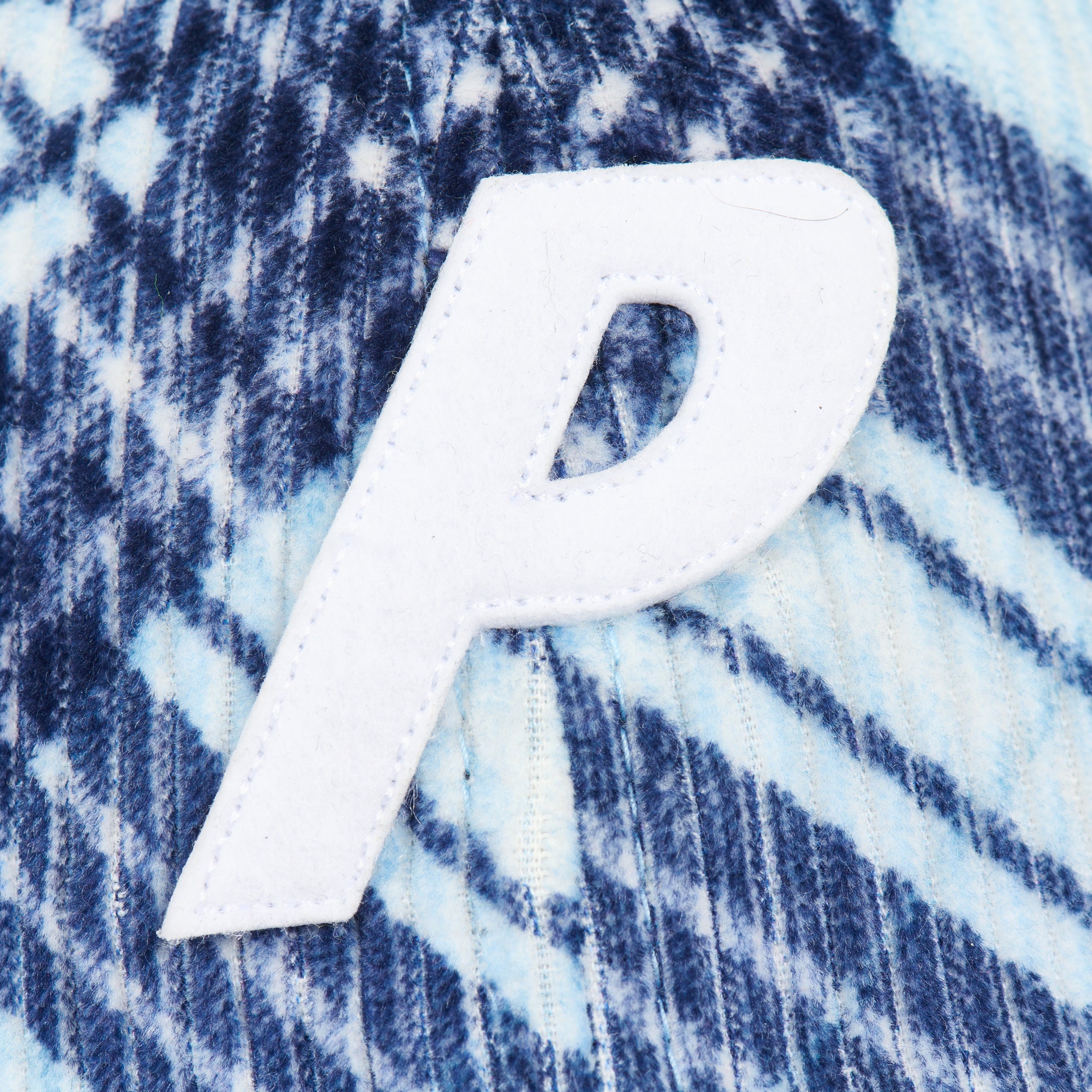 CORDUROY P 6-PANEL BLUE BIAS CHECK - 3