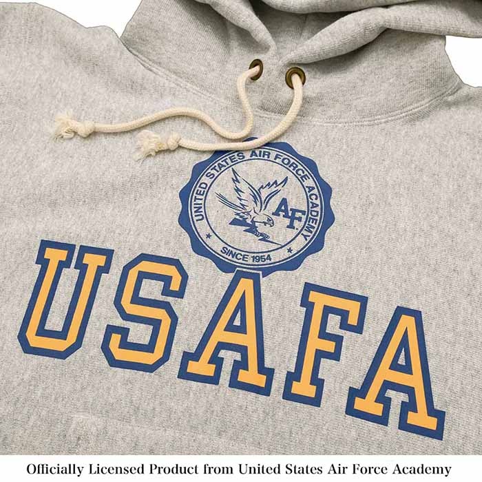 REVERSE WEAVE PULLOVER HOODED SWEATSHIRT - USAFA - C3-A123 - 7