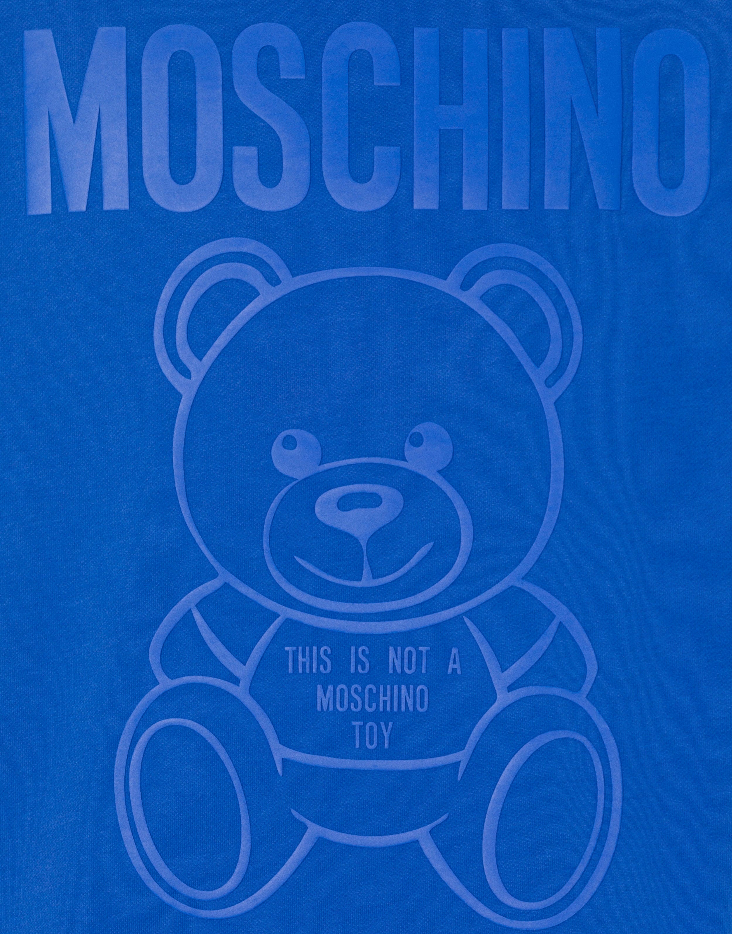 MOSCHINO TEDDY BEAR ORGANIC COTTON SWEATSHIRT - 4