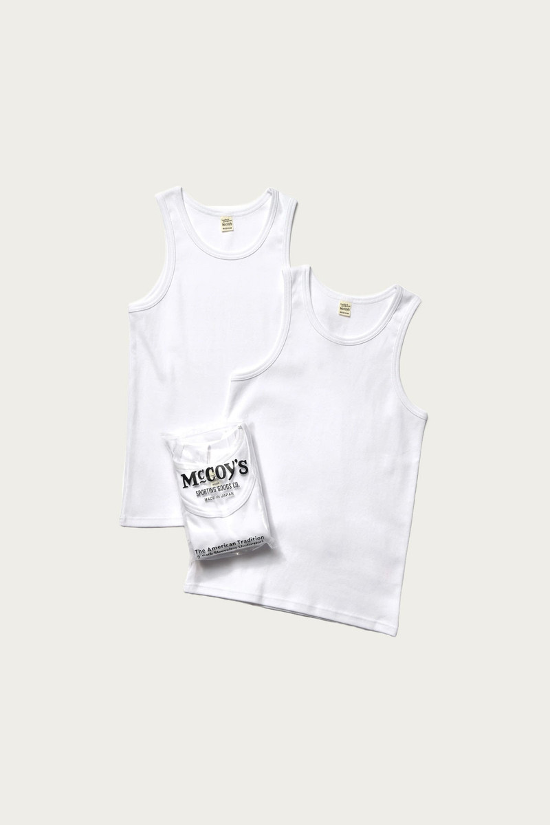 The Real McCoys McCoy's 2-Pack Undershirt - White outlook