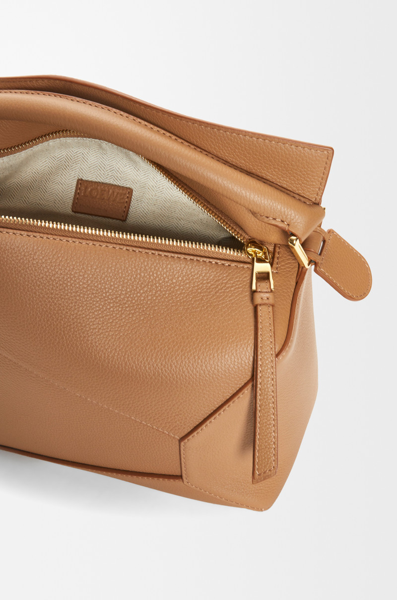 Puzzle bag in soft grained calfskin 8