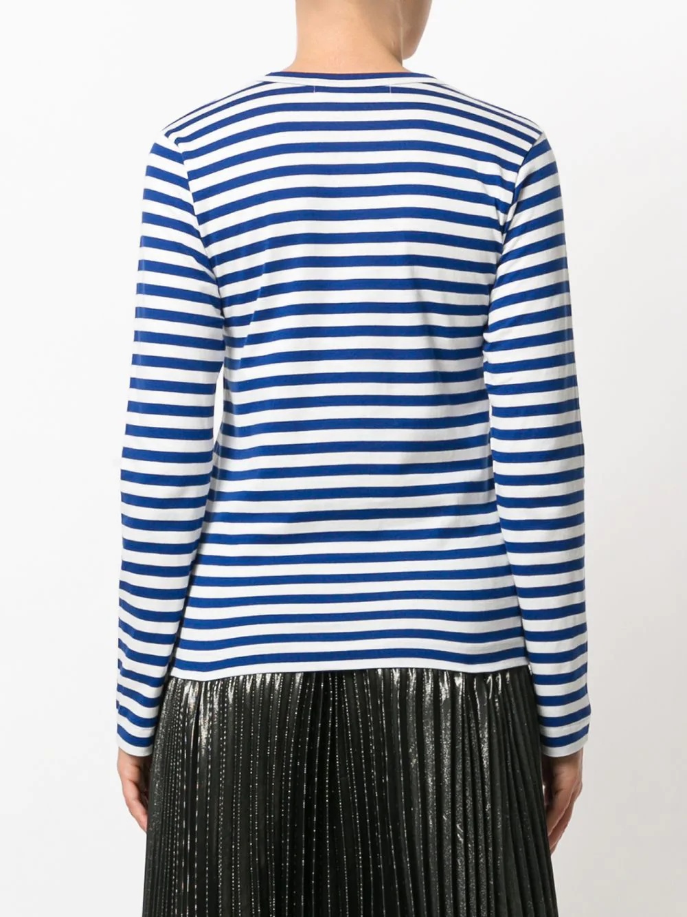 striped longlseeved T-shirt - 4