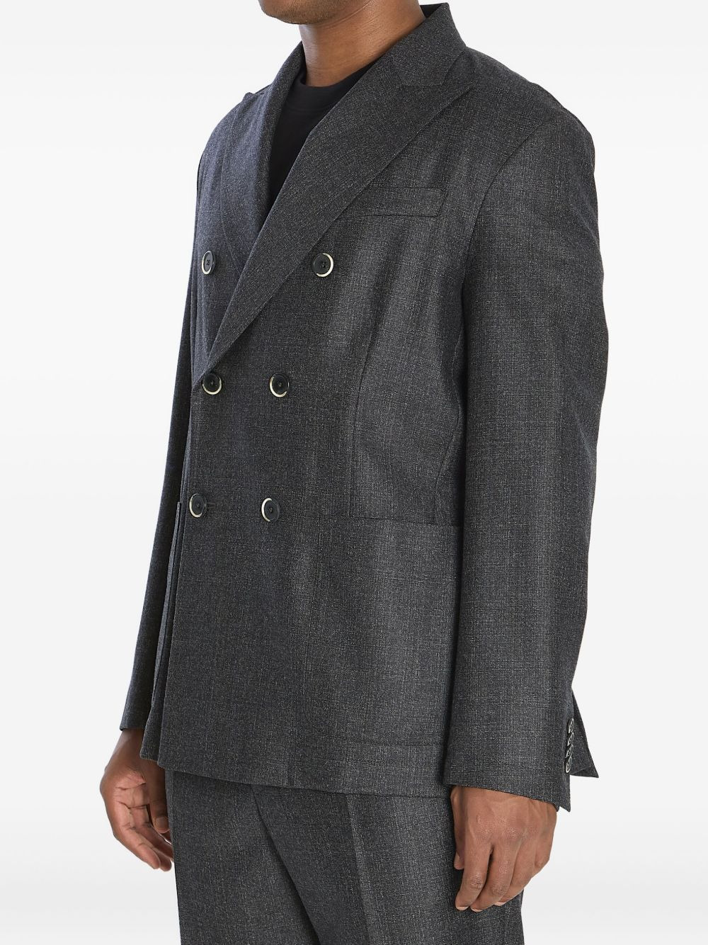Doria Bita peaked-lapels blazer - 3