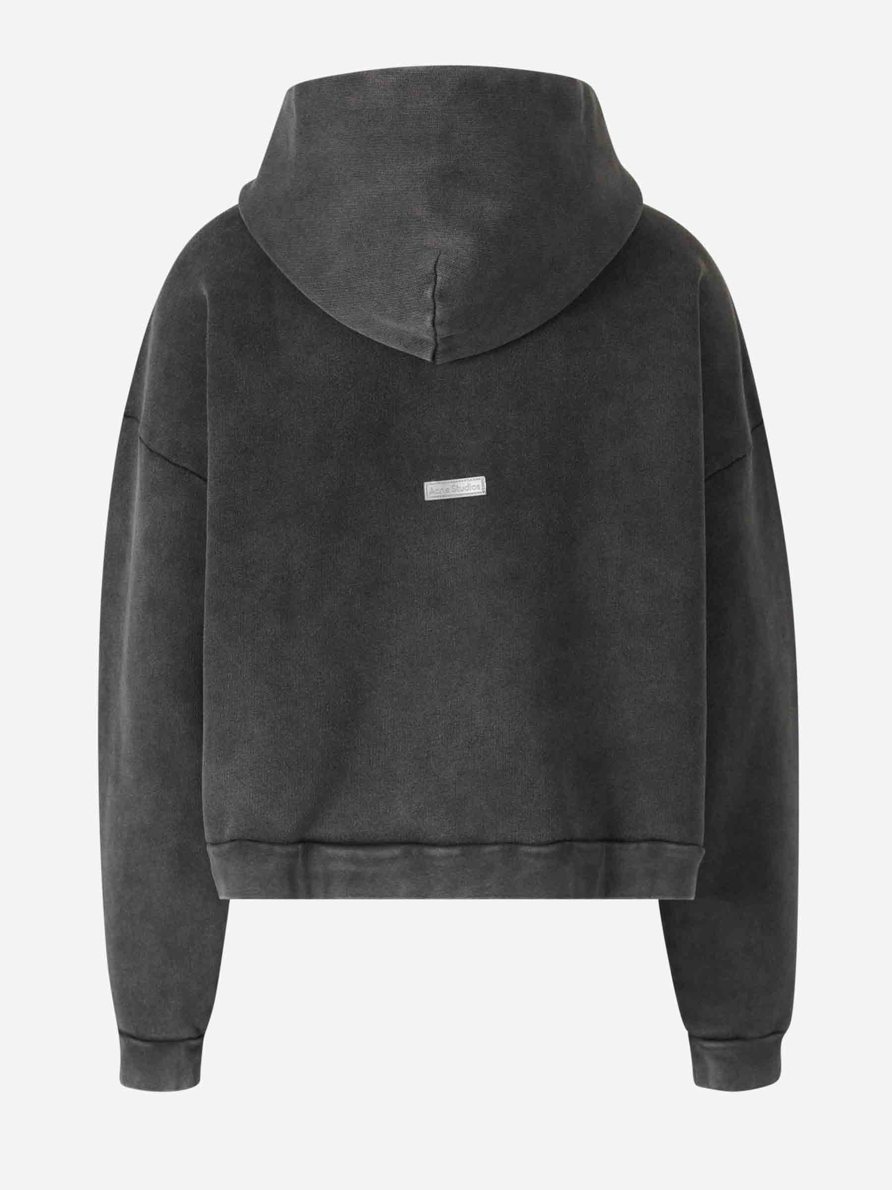 COTTON HOODED SWEATSHIRT - 2