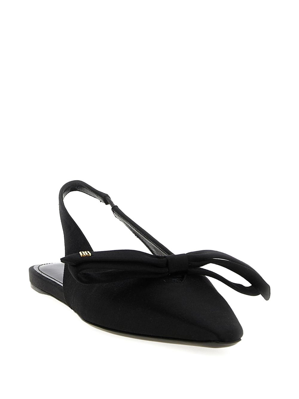 Nano Bow slingback flat pumps - 2