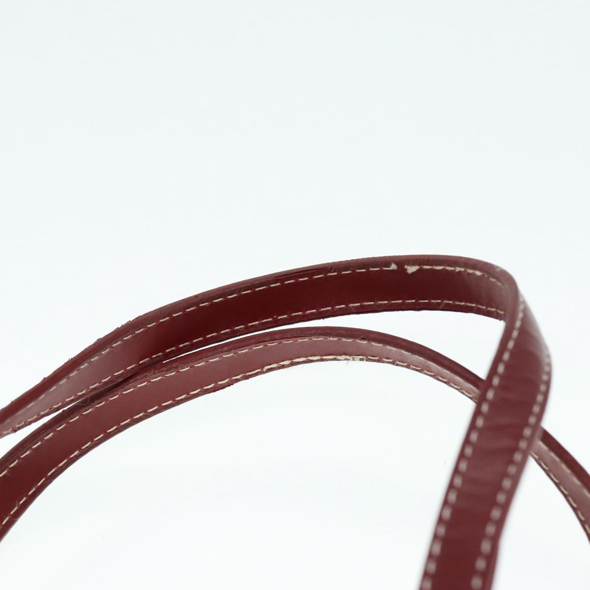 Burberry Nova Check Blue Label Hand Bag Nylon Beige Red - 8