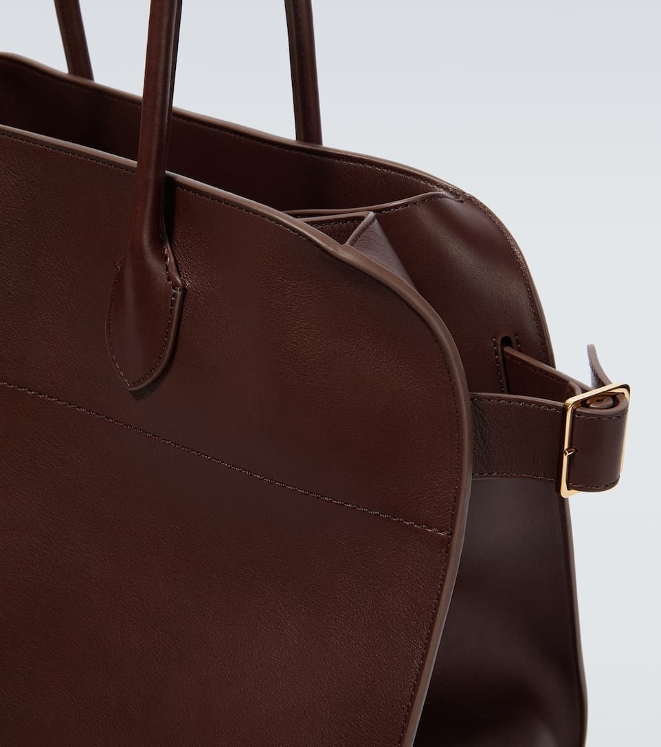 Soft Margaux 17 leather tote bag - 4