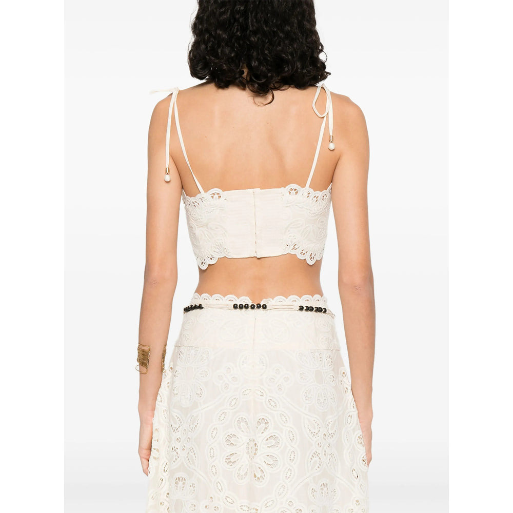 Zimmermann Neutrals Tops - Vests & Tank Tops Women - 2
