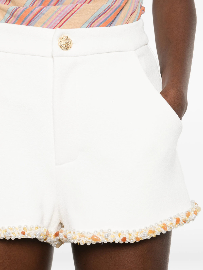 Patbo Embellished Trim Shorts 4