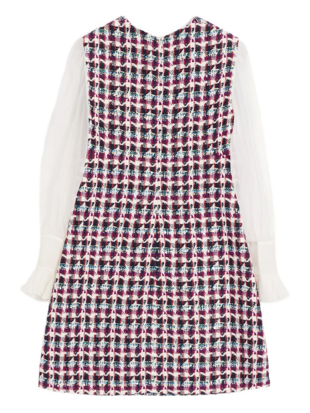 checked shift dress - 2