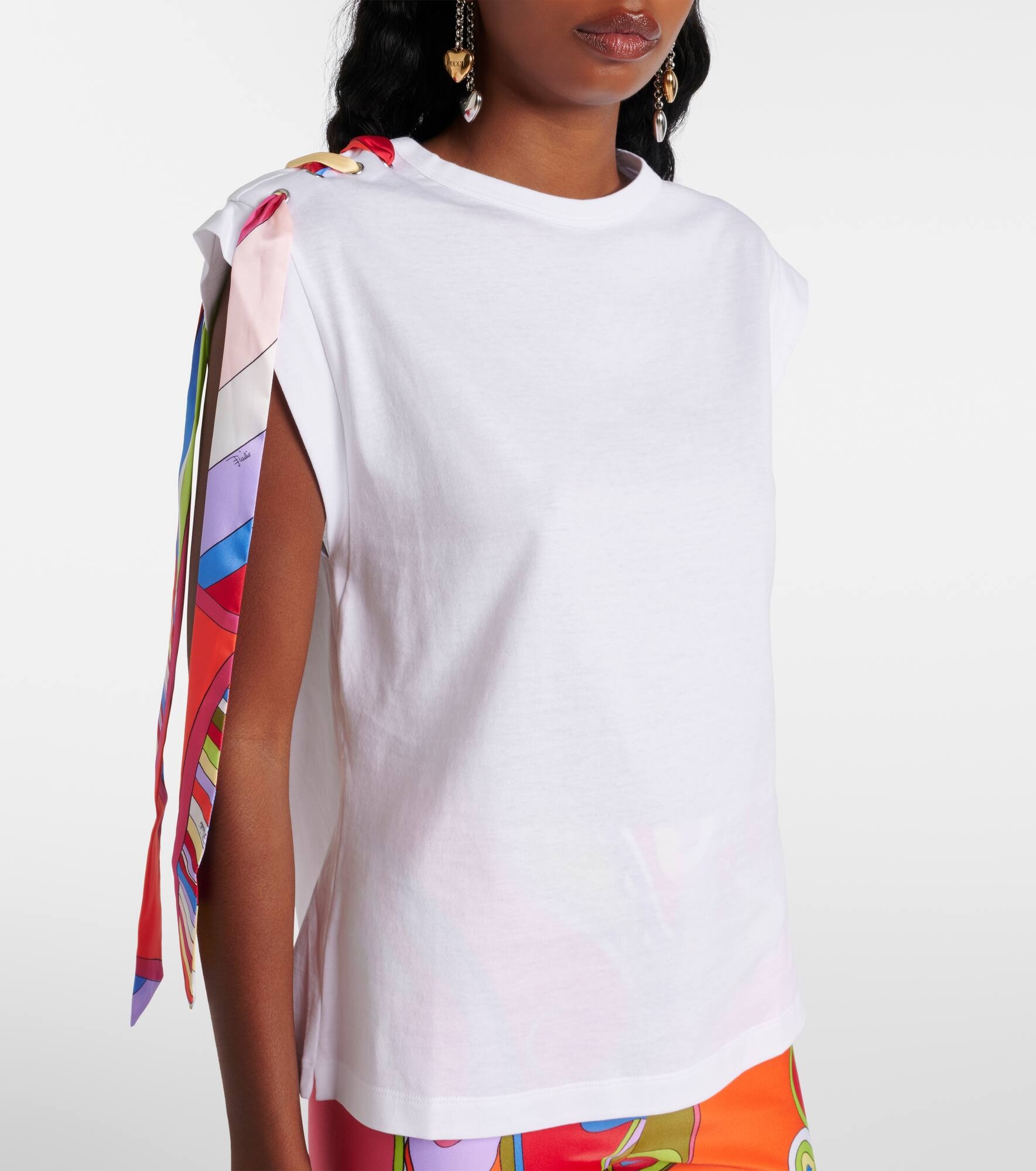 Iride cotton jersey T-shirt - 4