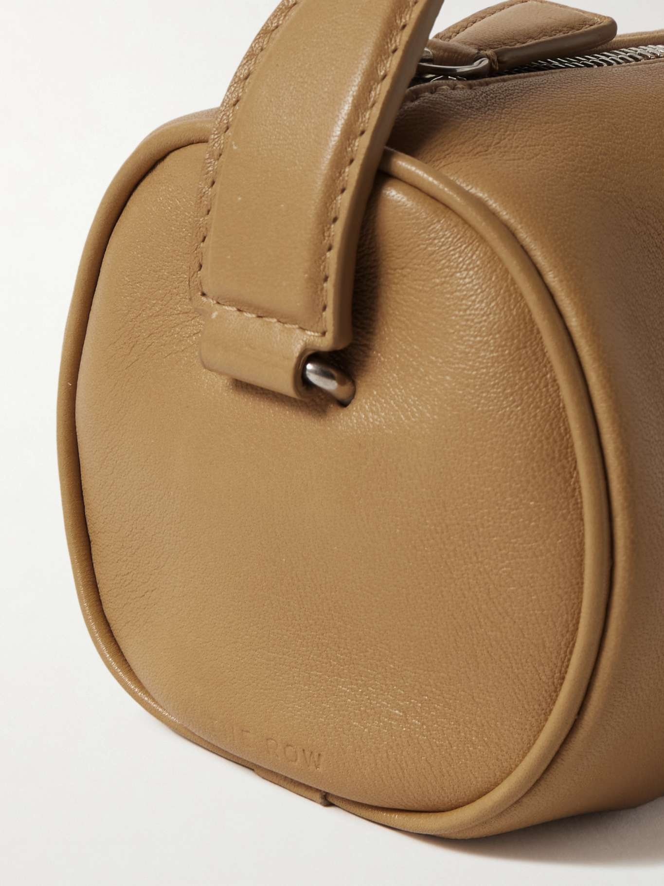 '90s leather tote Beige - 4