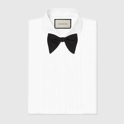 GUCCI Long silk faille bow tie outlook