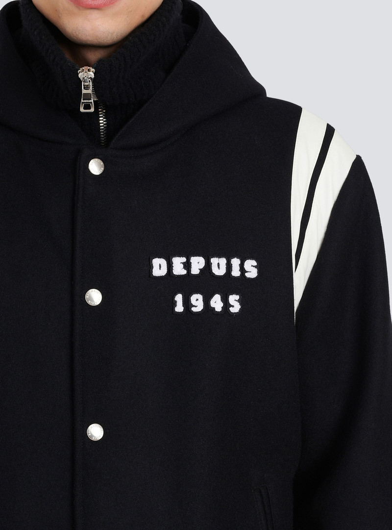 Hooded wool teddy jacket 10