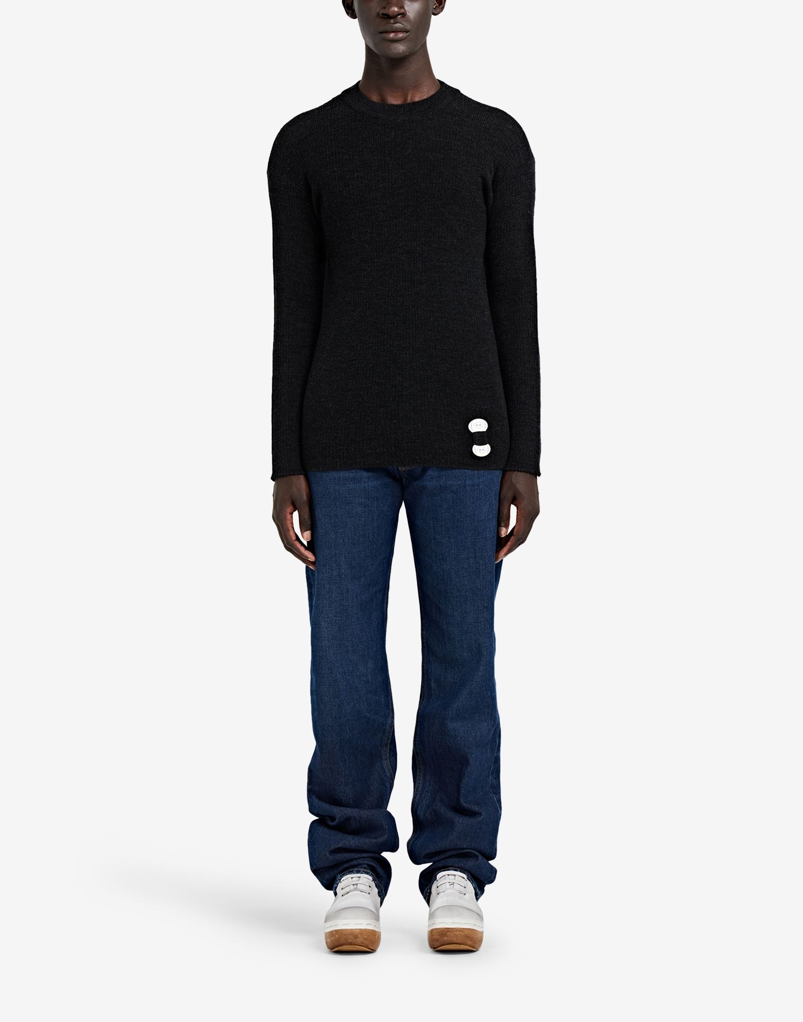 High neck ribbed sweater - 2