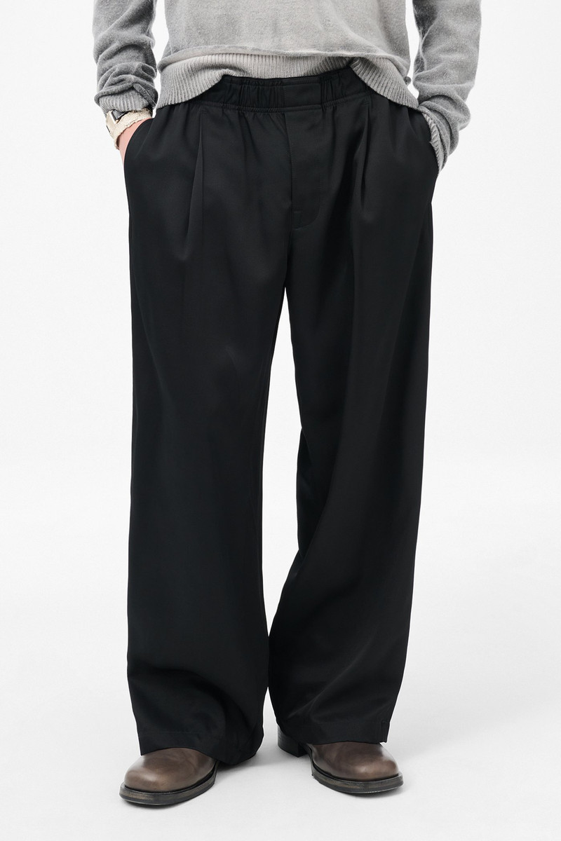Leisure Trouser Fresh Black Tarmac Twill 3