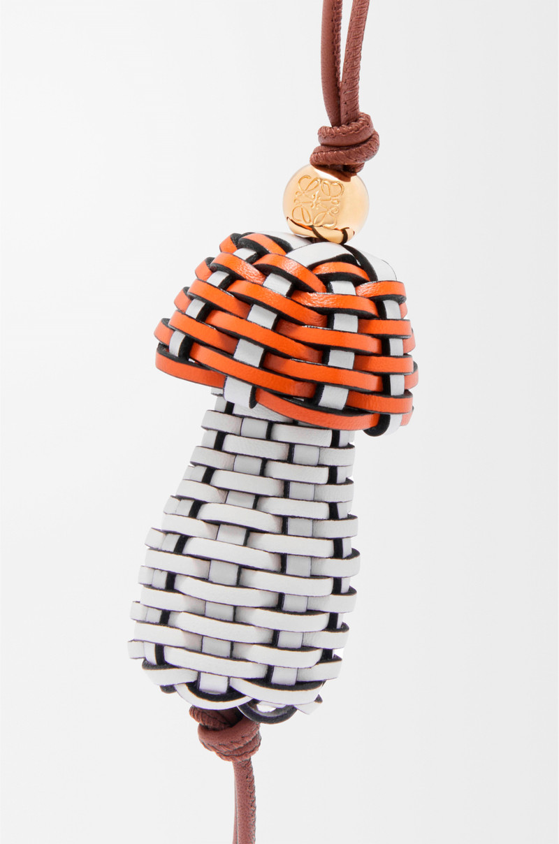 Loewe Mushroom charm in classic calfskin outlook