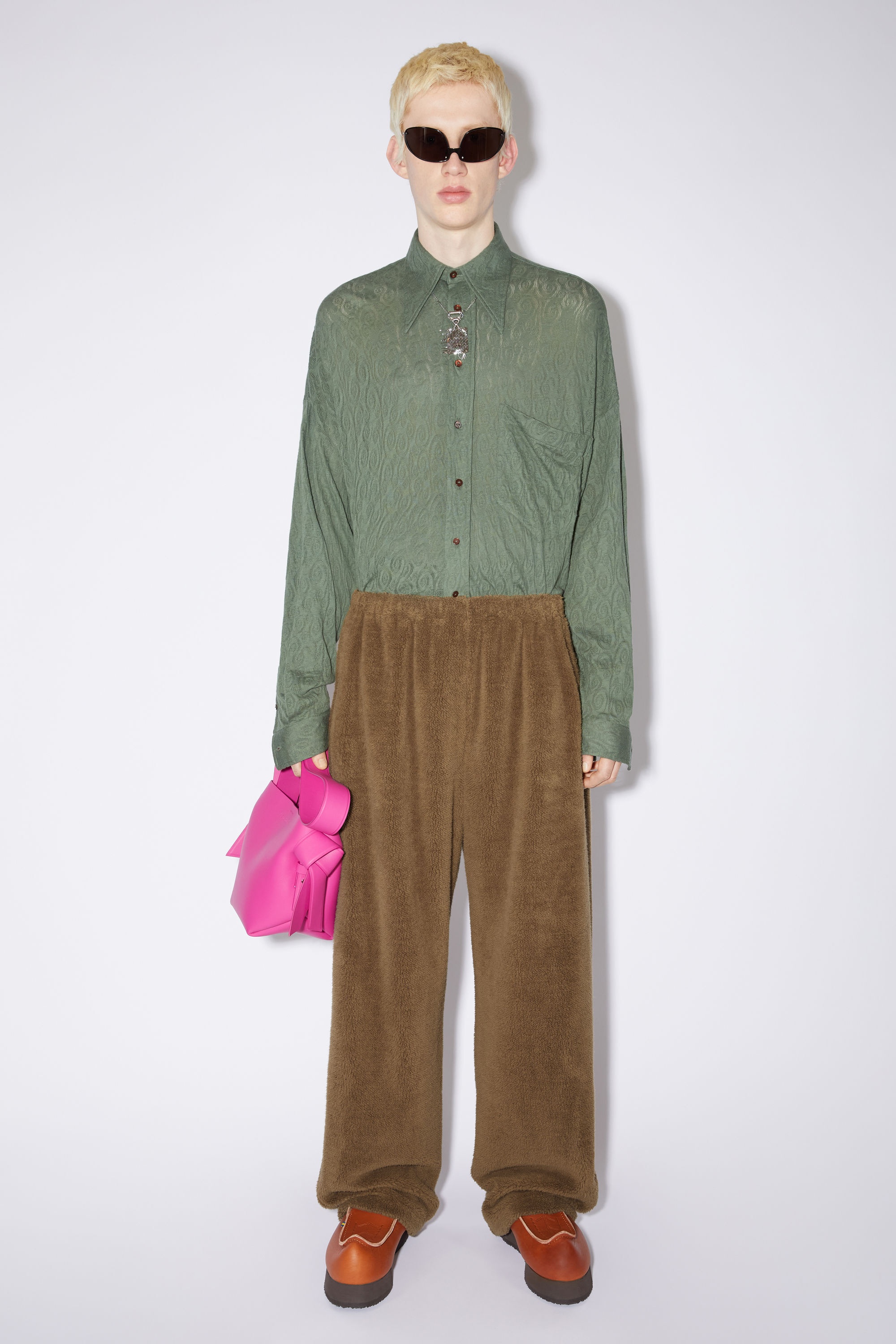 Teddy fleece trousers - Hazel beige - 2