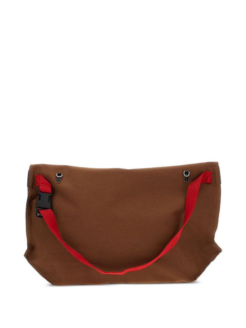 Plan C doodle-print buckled shoulder bag outlook