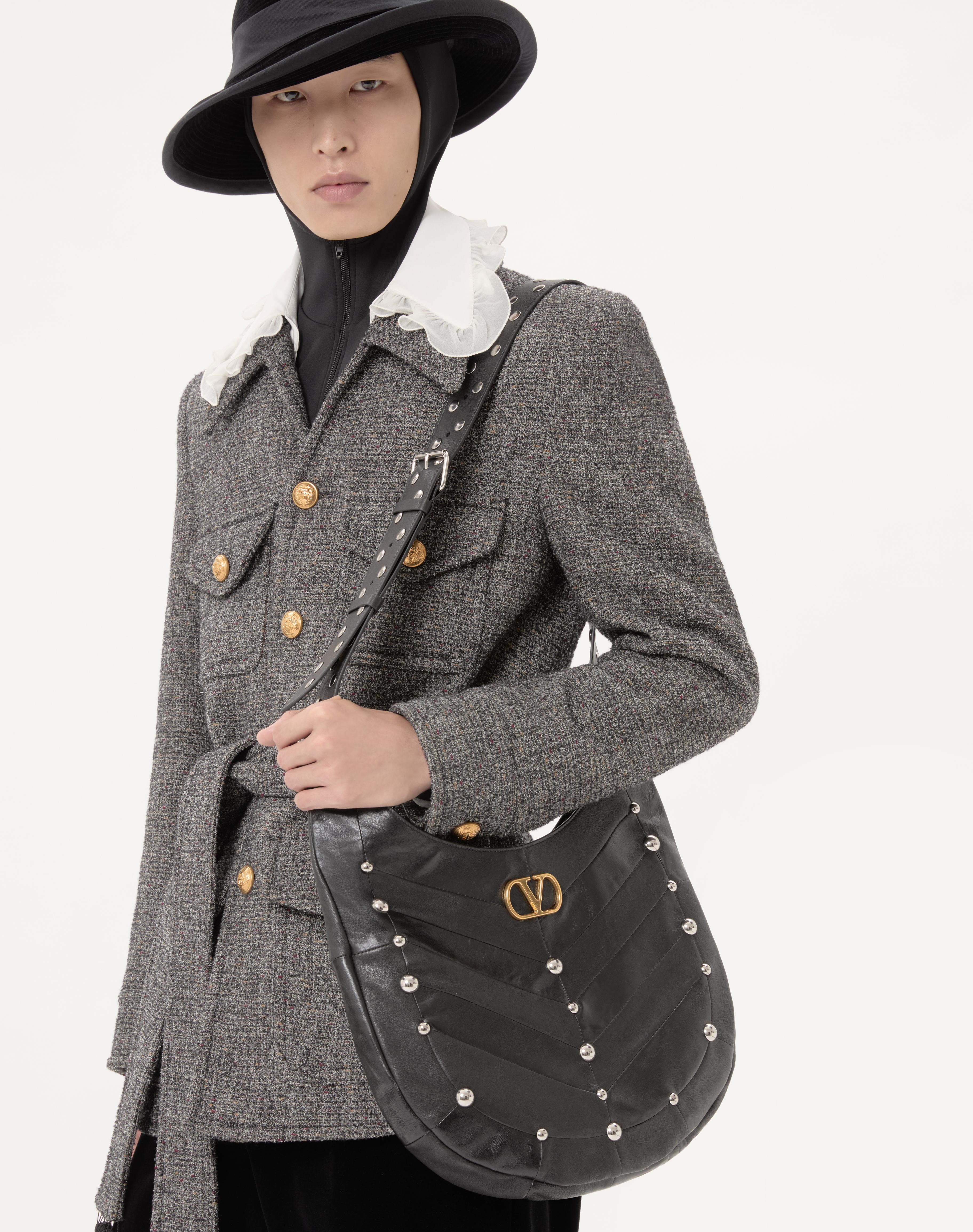 VALENTINO BOUTONNÉ WOOL SAFARI JACKET WITH BELT - 3