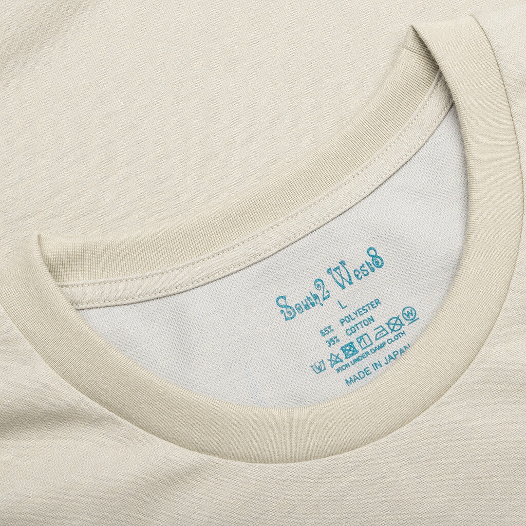 ROUND POCKET S/S TEE - GREY - 3